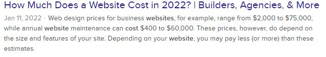 How Much Does It Costs To Maintain A Website
