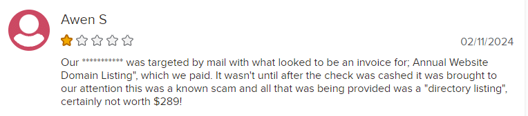 Bad Review